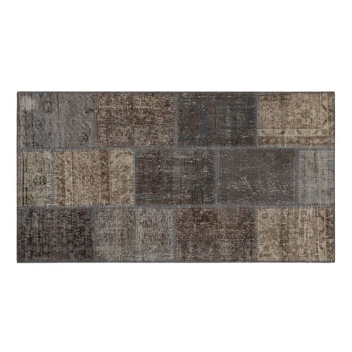 LİMA GRİ PATCHWORK KİLİM 80X150