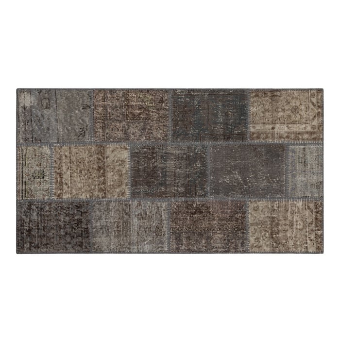 LİMA GRİ PATCHWORK KİLİM 80X150