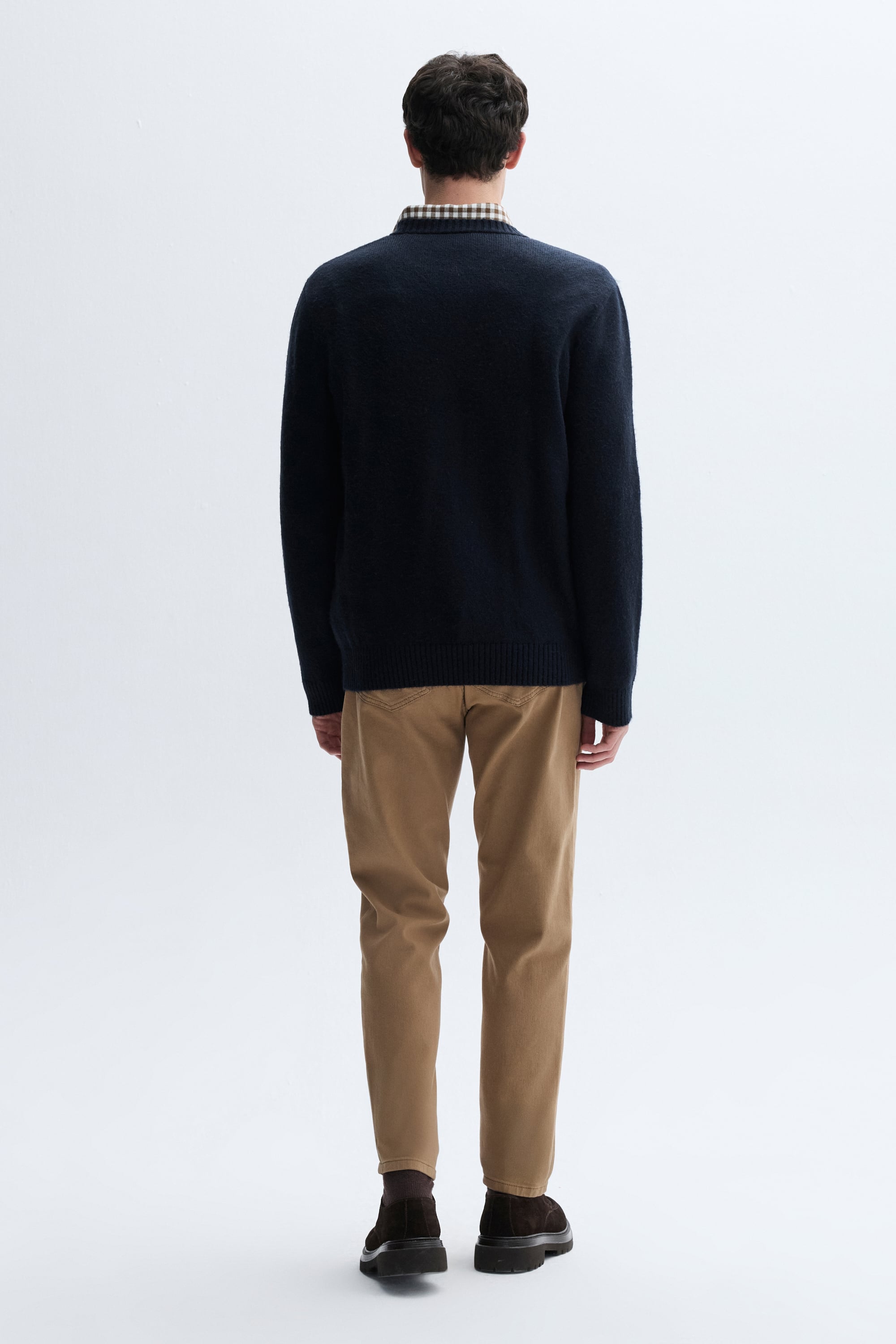 JAKARLI BİSİKLET YAKA KAZAK