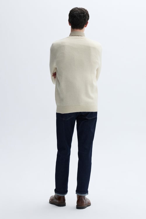  JAKARLI BİSİKLET YAKA KAZAK