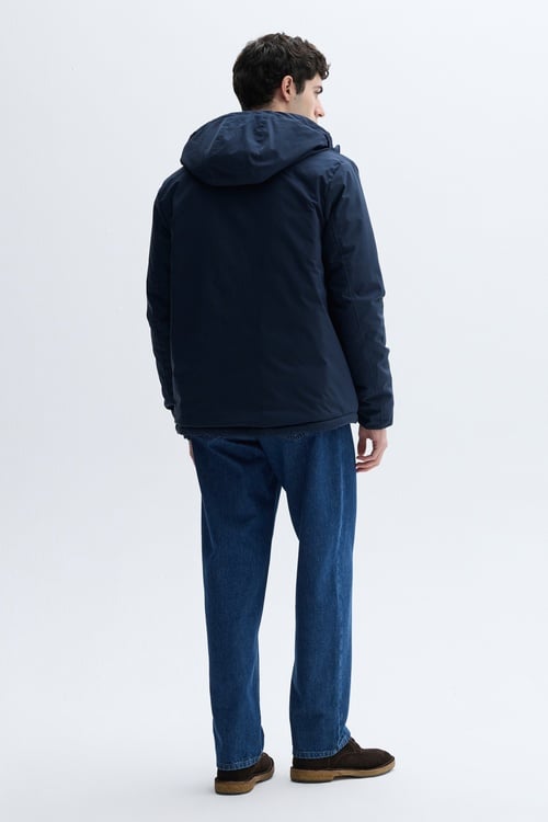 KAPÜŞONLU KISA MONT