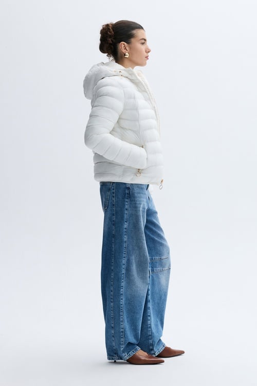 KAPİTONELİ ÇİFT TARAFLI PUFFER MONT