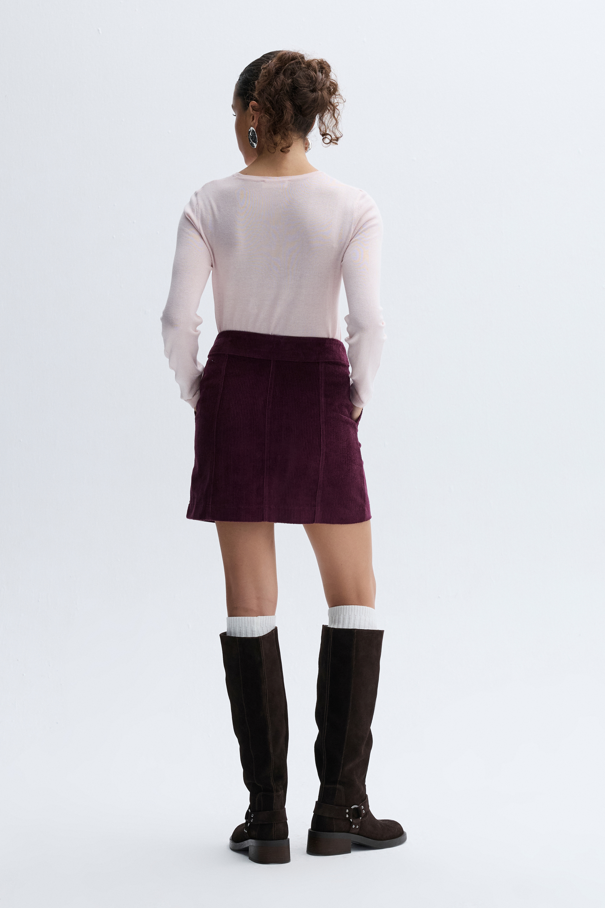 MODAL KARIŞIMLI BİSİKLET YAKA TRİKO KAZAK