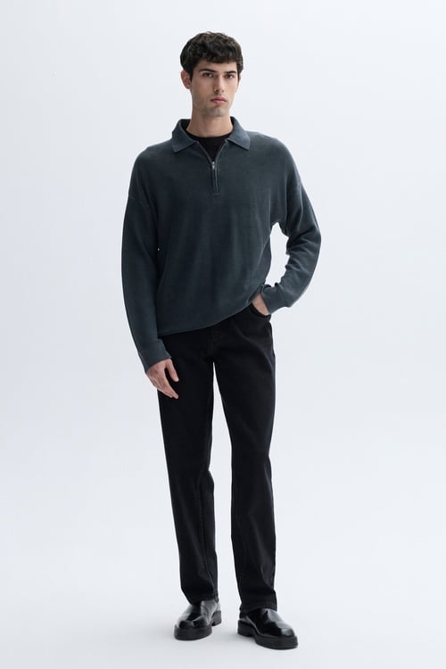 OVERSIZE POLO YAKA KAZAK