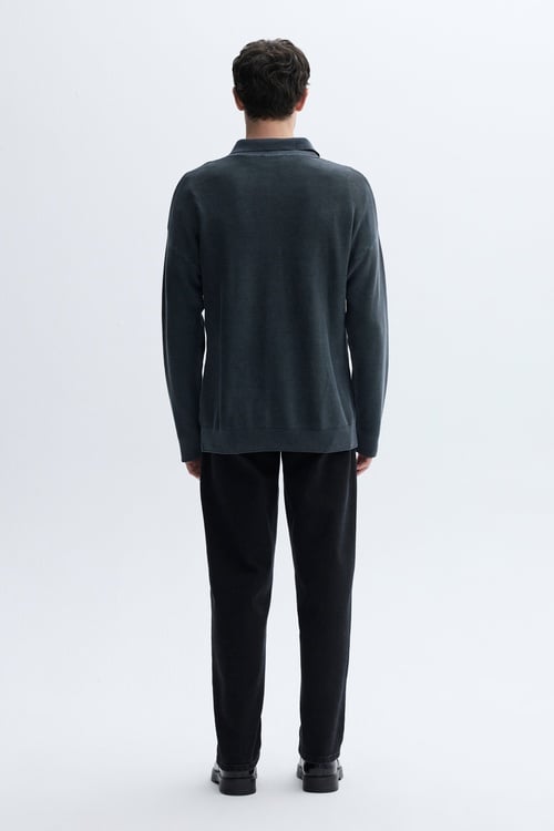 OVERSIZE POLO YAKA KAZAK