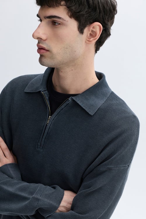 OVERSIZE POLO YAKA KAZAK