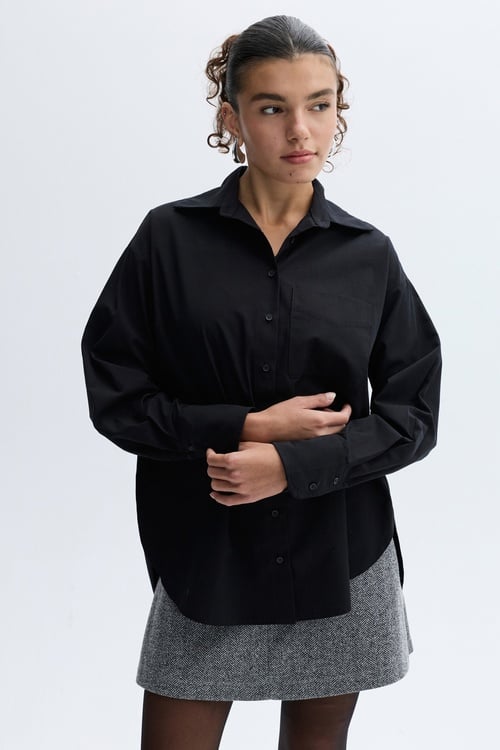 OVERSIZE CASUAL GÖMLEK