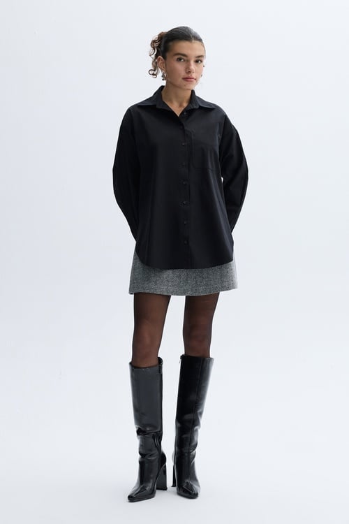 OVERSIZE CASUAL GÖMLEK