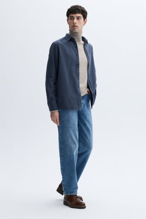 REGULAR FIT UZUN KOLLU GÖMLEK