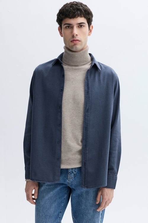 REGULAR FIT UZUN KOLLU GÖMLEK