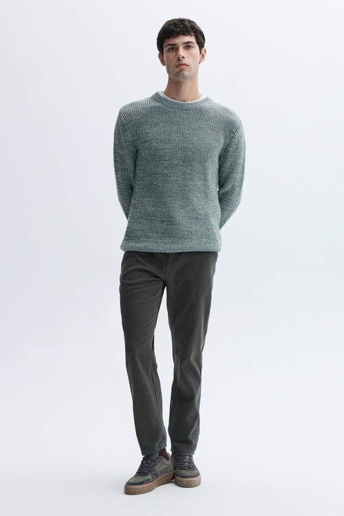 STRAIGHT FIT BELİ BAĞLAMALI PANTOLON