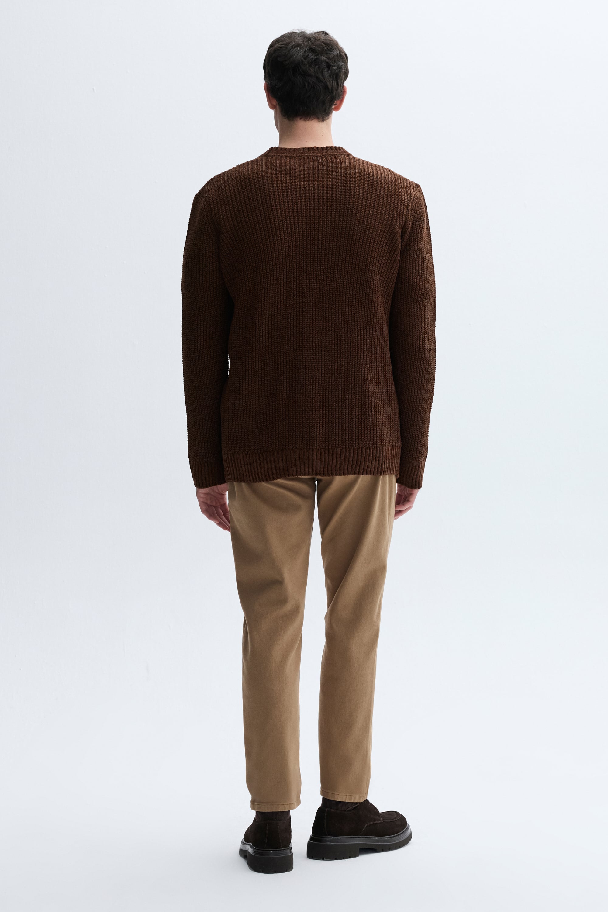 BİSİKLET YAKA ÖRGÜ KAZAK