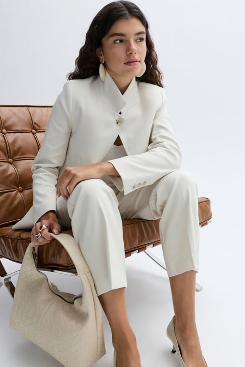 TEK DÜĞMELİ BLAZER CEKET