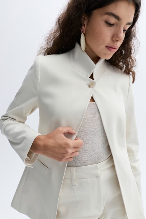 TEK DÜĞMELİ BLAZER CEKET