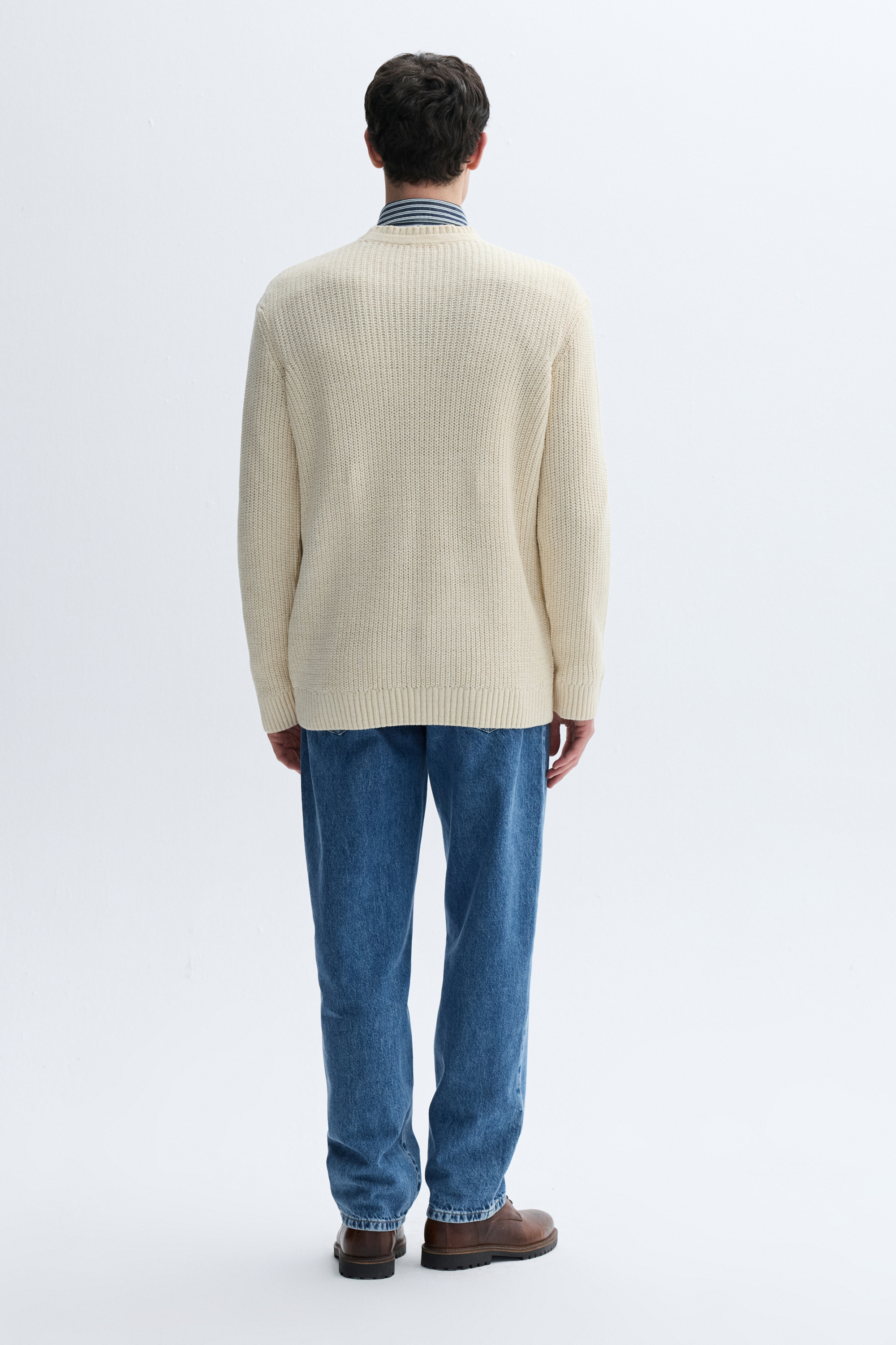 BİSİKLET YAKA ÖRGÜ KAZAK