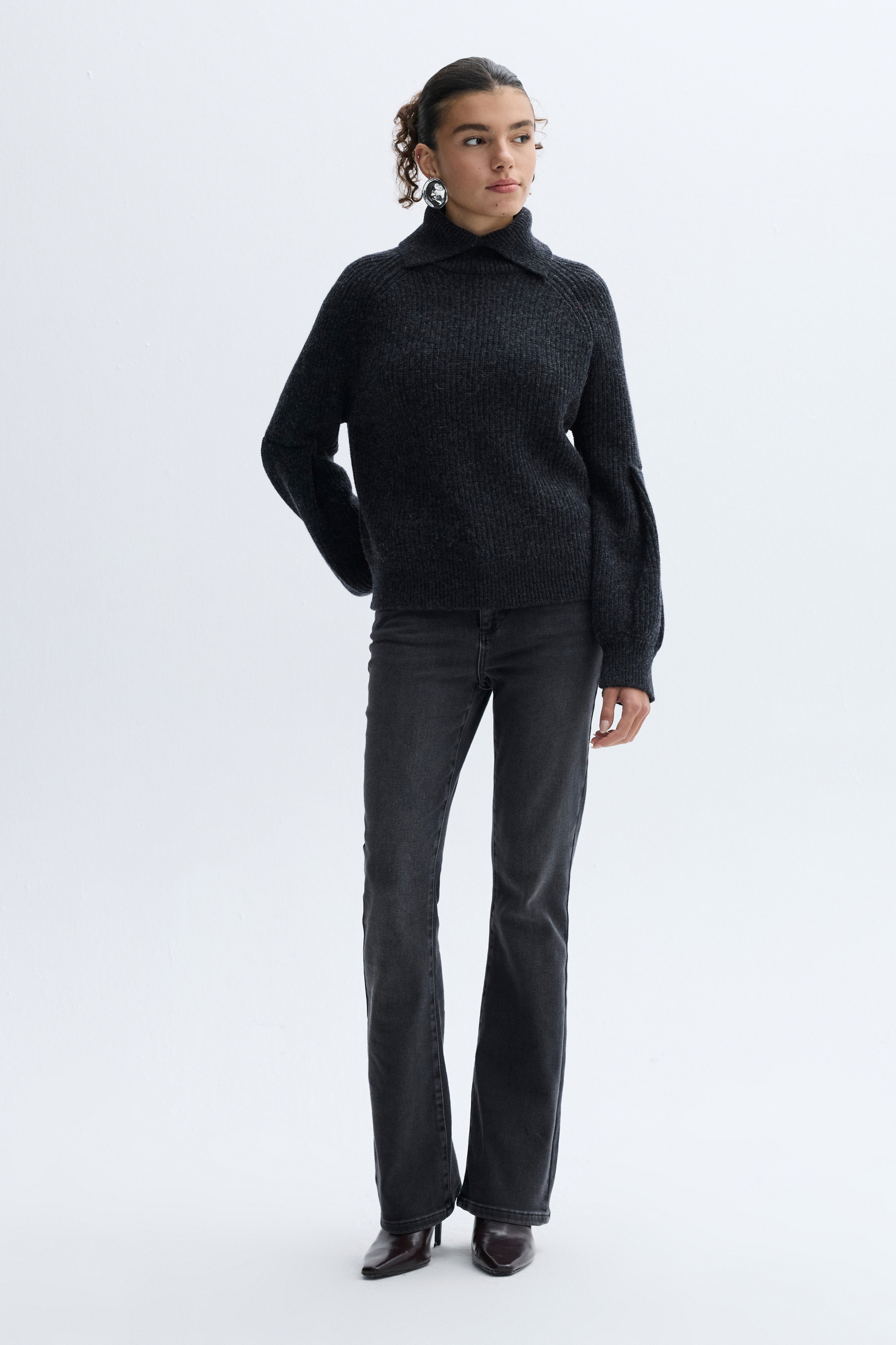 FLARE FIT JEAN PANTOLON