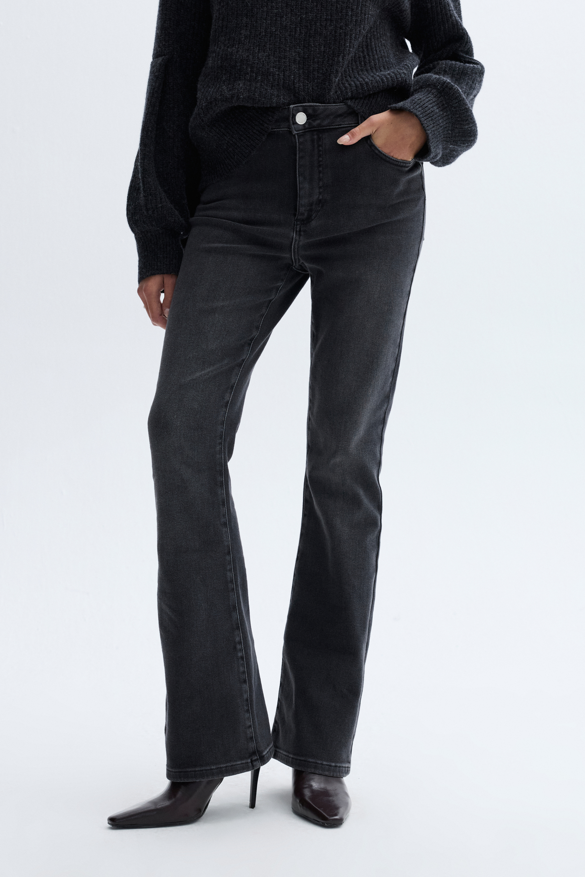 FLARE FIT JEAN PANTOLON