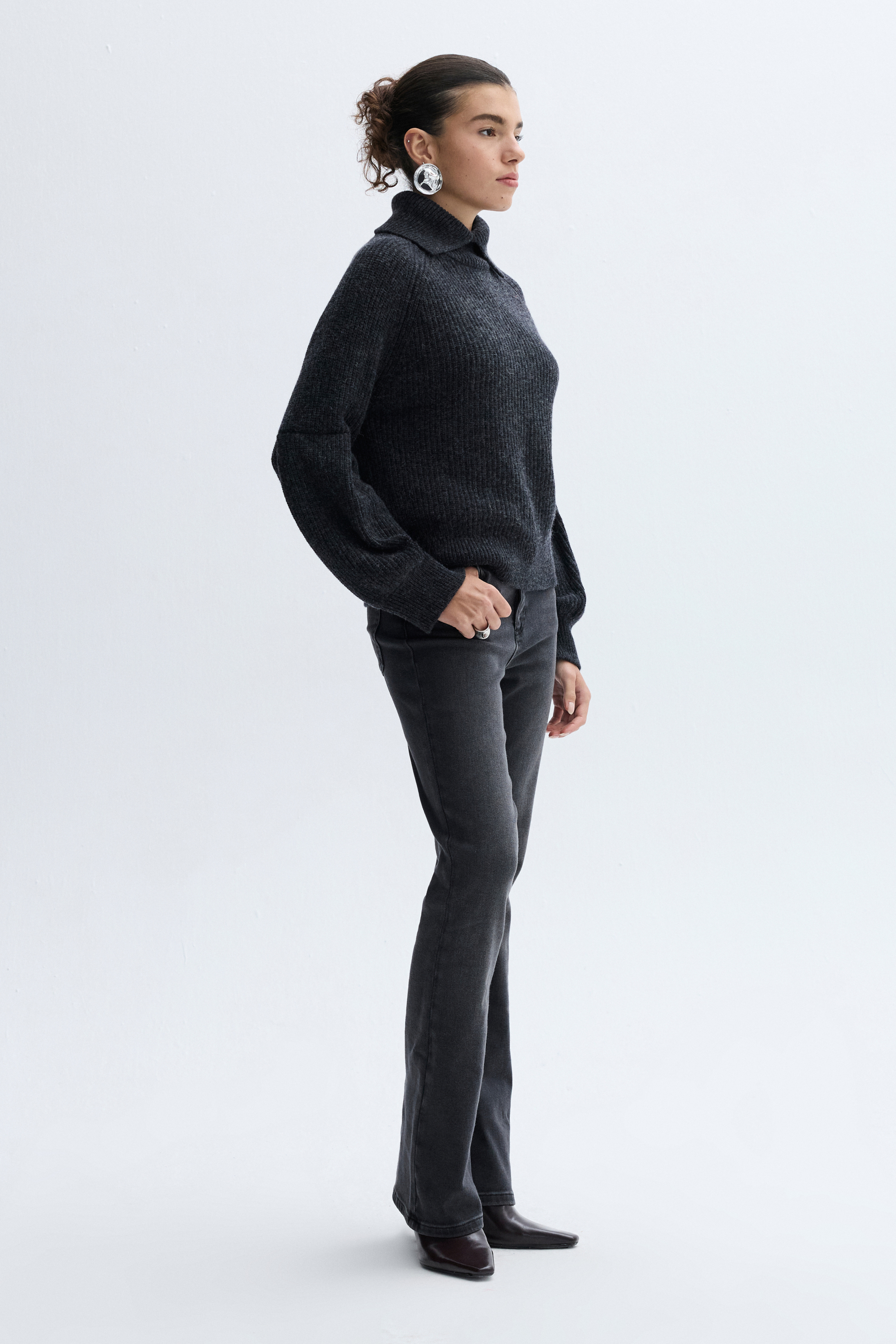 FLARE FIT JEAN PANTOLON