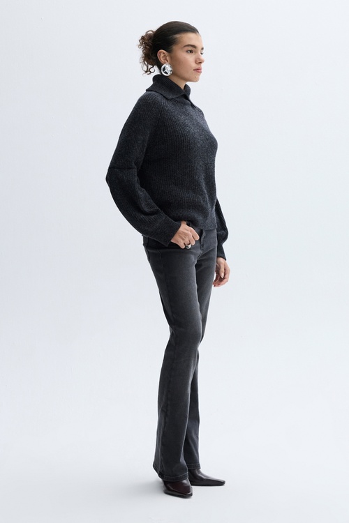 FLARE FIT JEAN PANTOLON