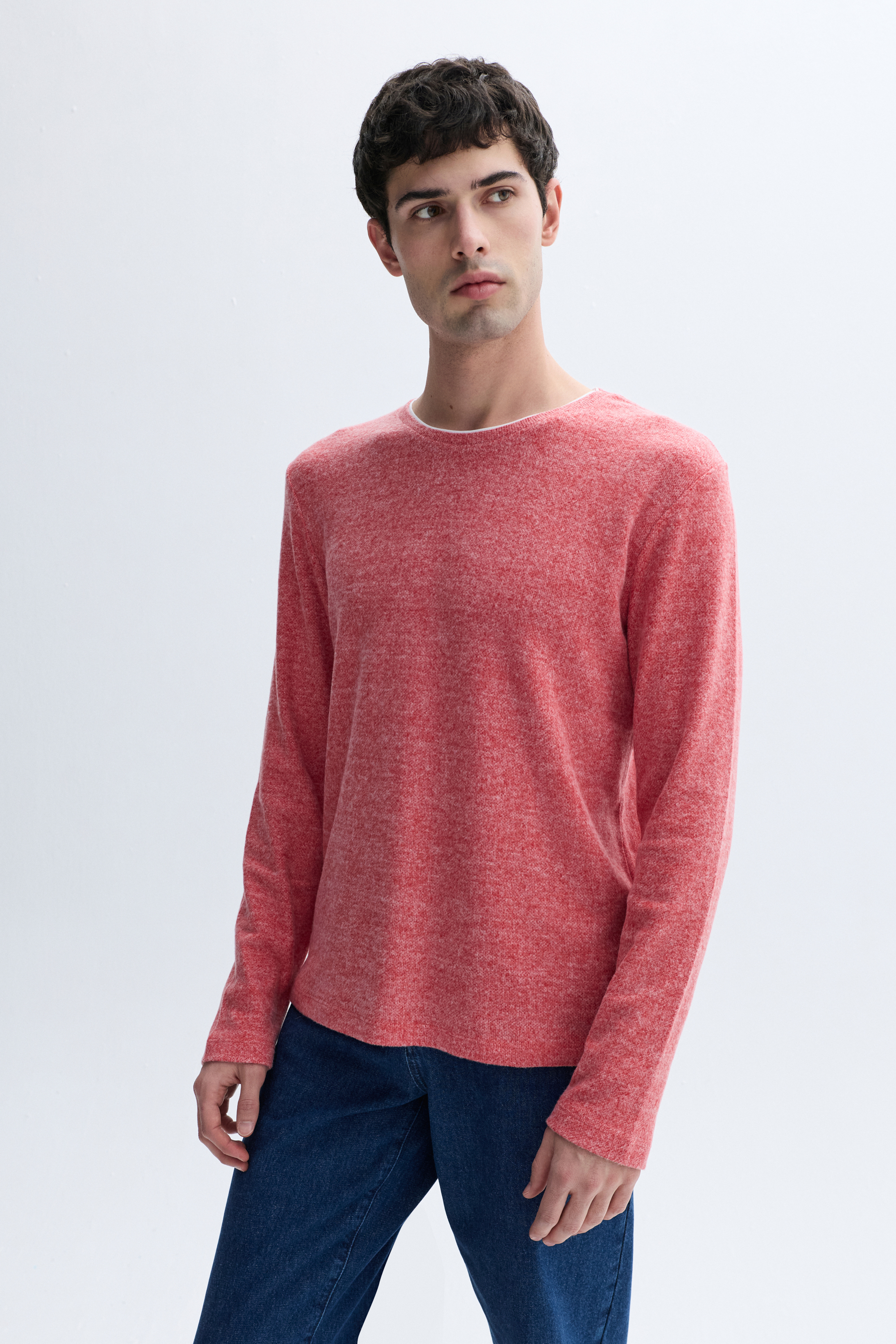 BİSİKLET YAKA SWEATSHIRT