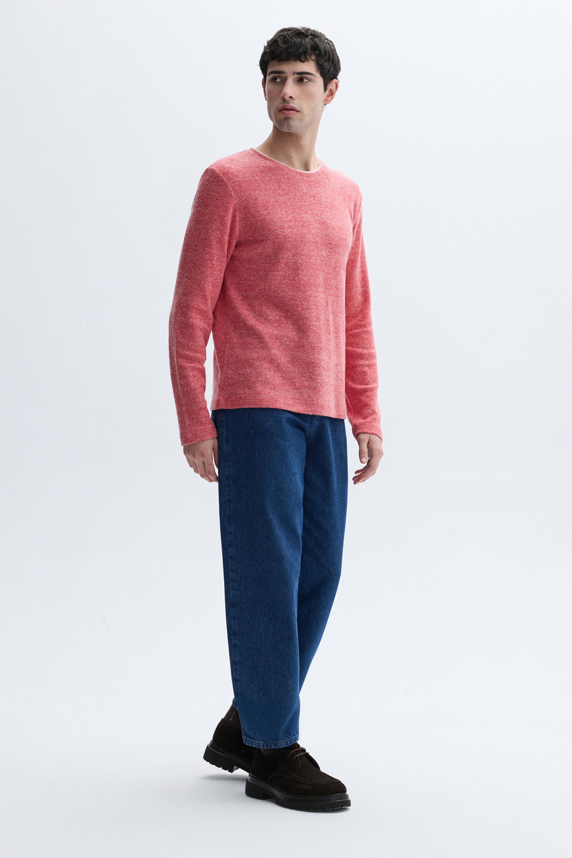 BİSİKLET YAKA SWEATSHIRT