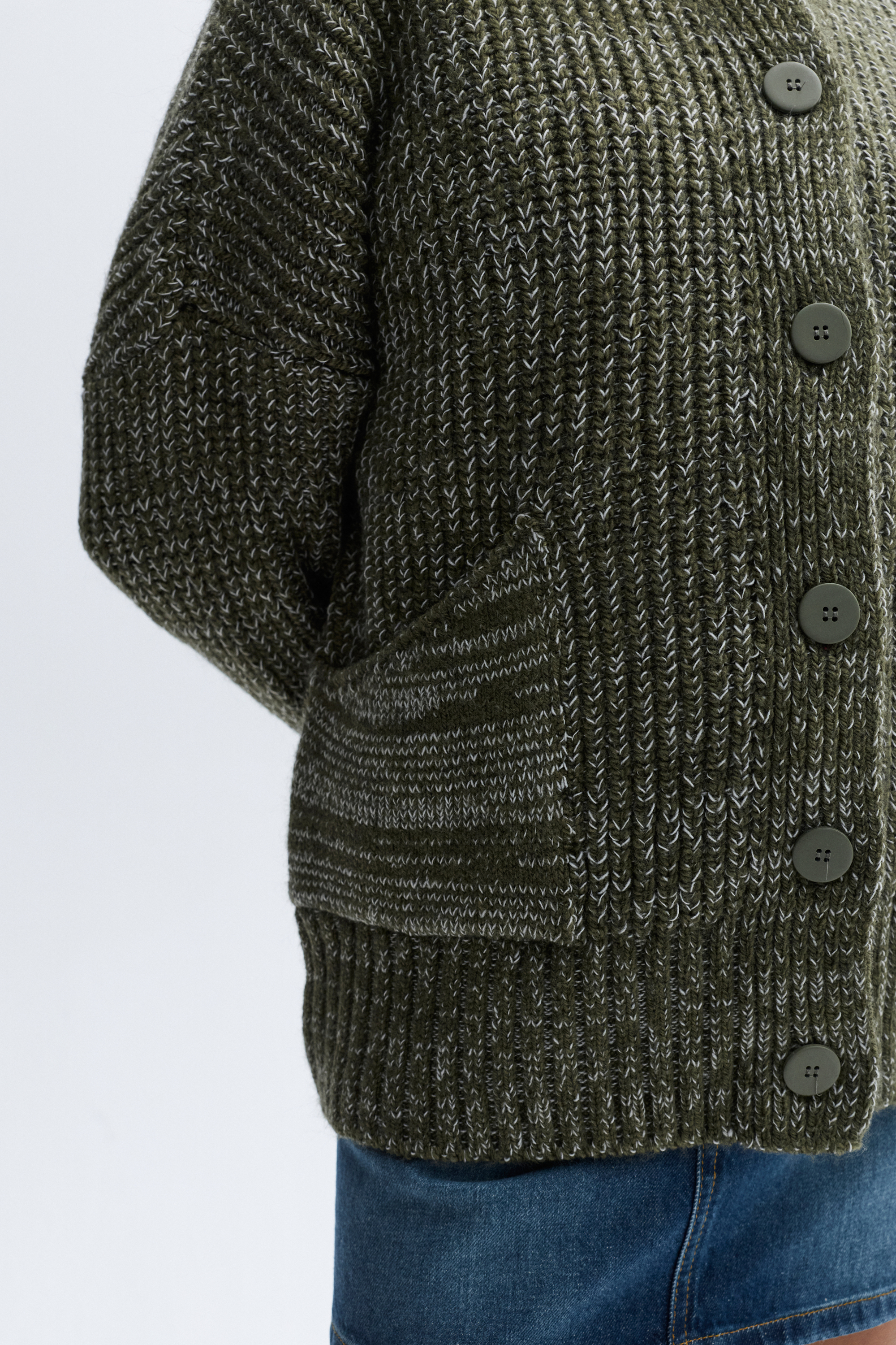 LOOSE FIT ÖRGÜLÜ HIRKA