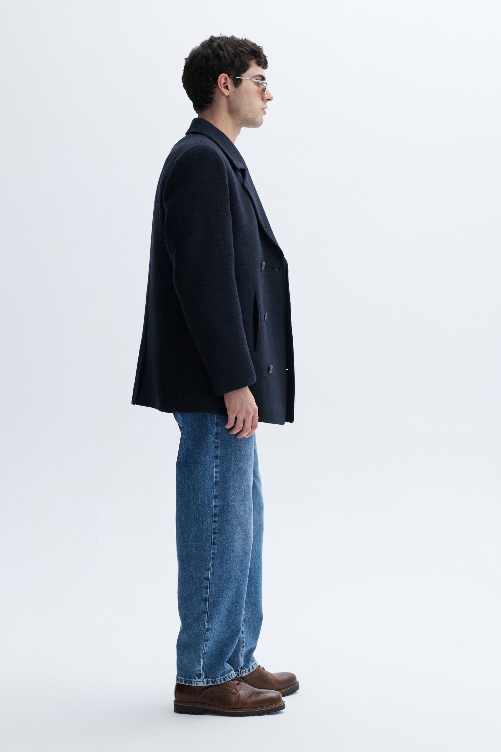 YÜN KARIŞIMLI KISA KABAN