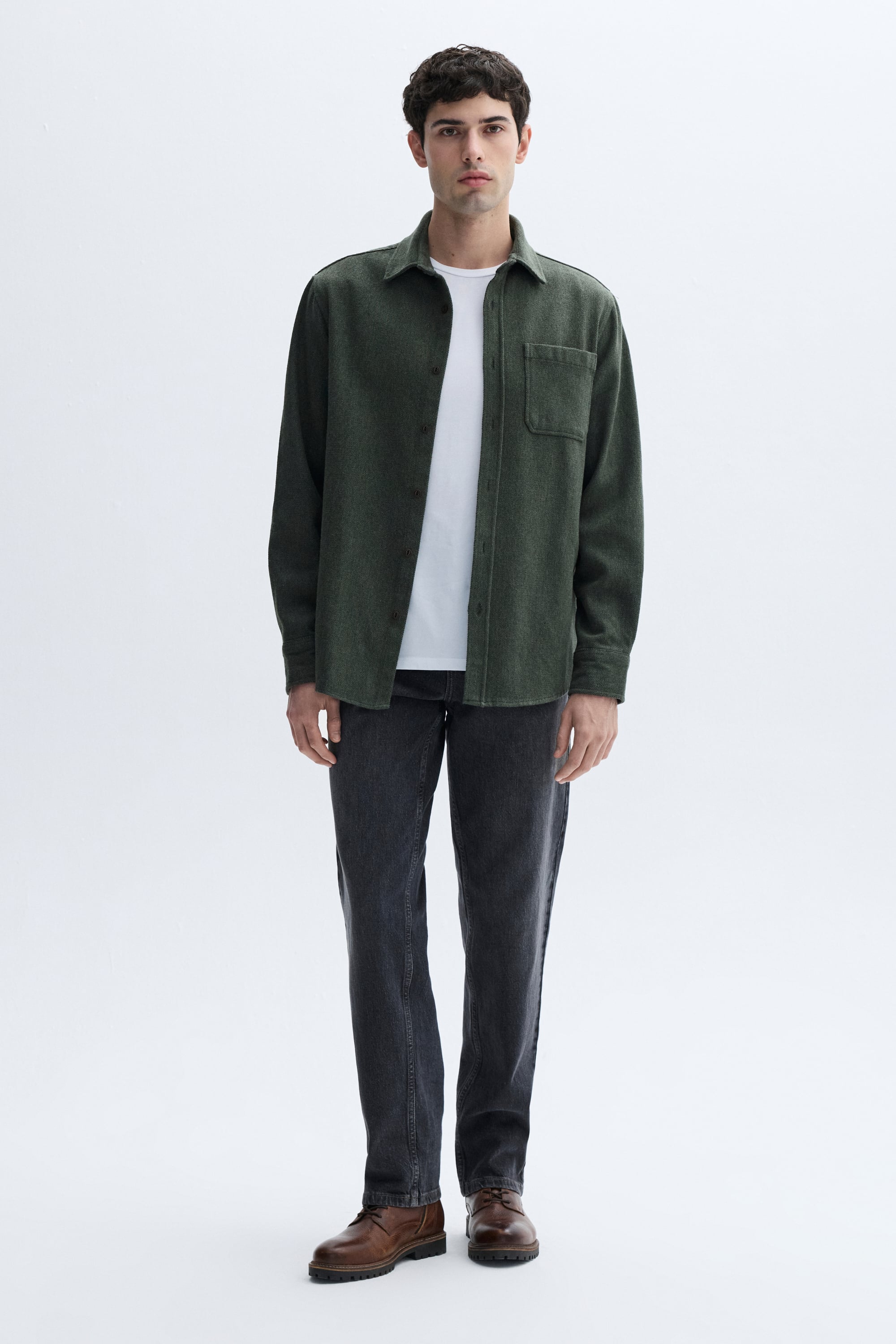 REGULAR FIT UZUN KOLLU CASUAL GÖMLEK