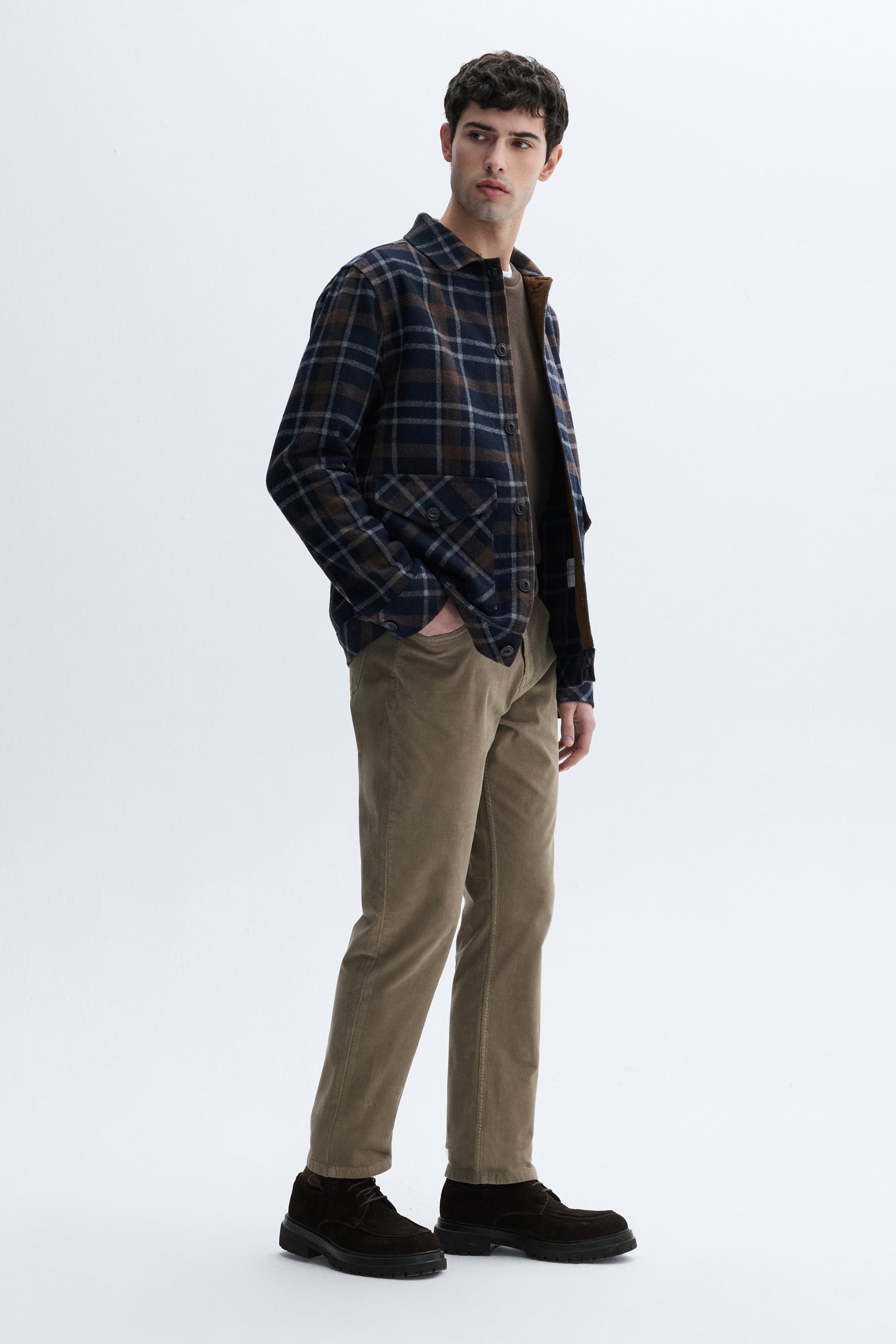 EKOSELİ YÜN KARIŞIMLI CASUAL CEKET