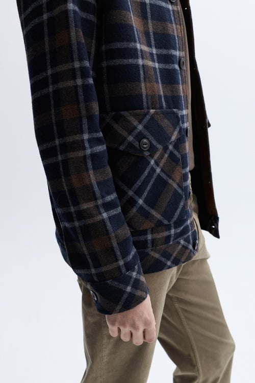 EKOSELİ YÜN KARIŞIMLI CASUAL CEKET