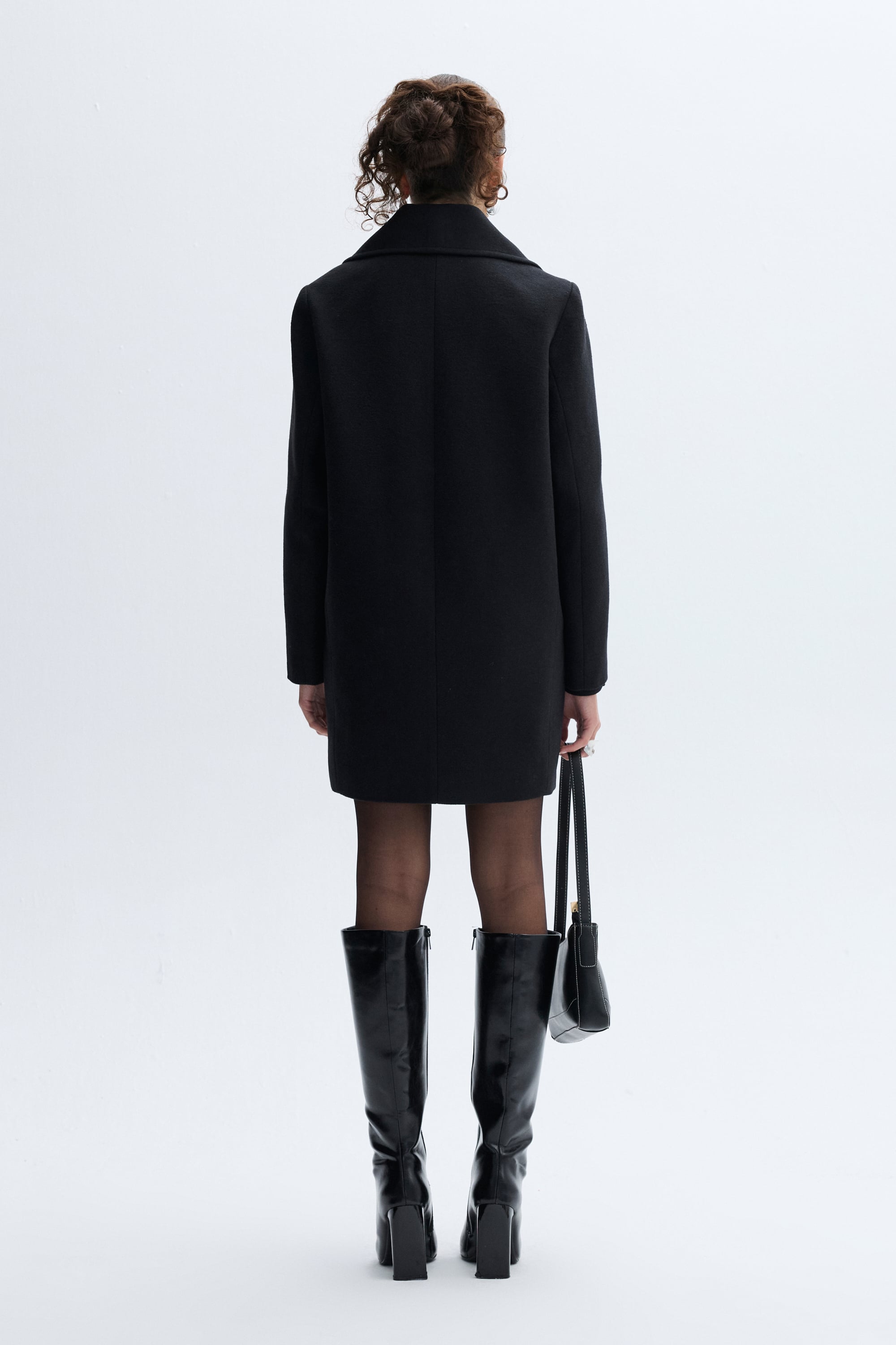 OVERSIZE KISA KAŞE KABAN