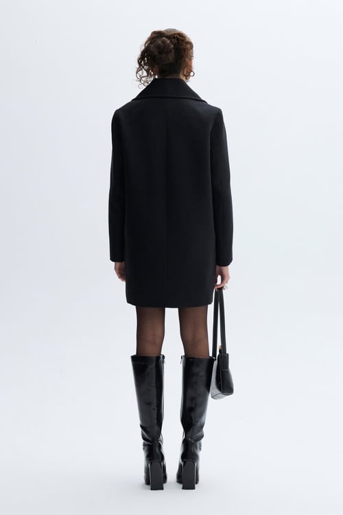 OVERSIZE KISA KAŞE KABAN