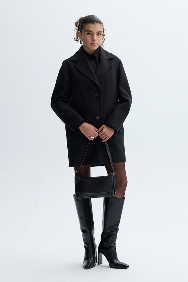 OVERSIZE KISA KAŞE KABAN