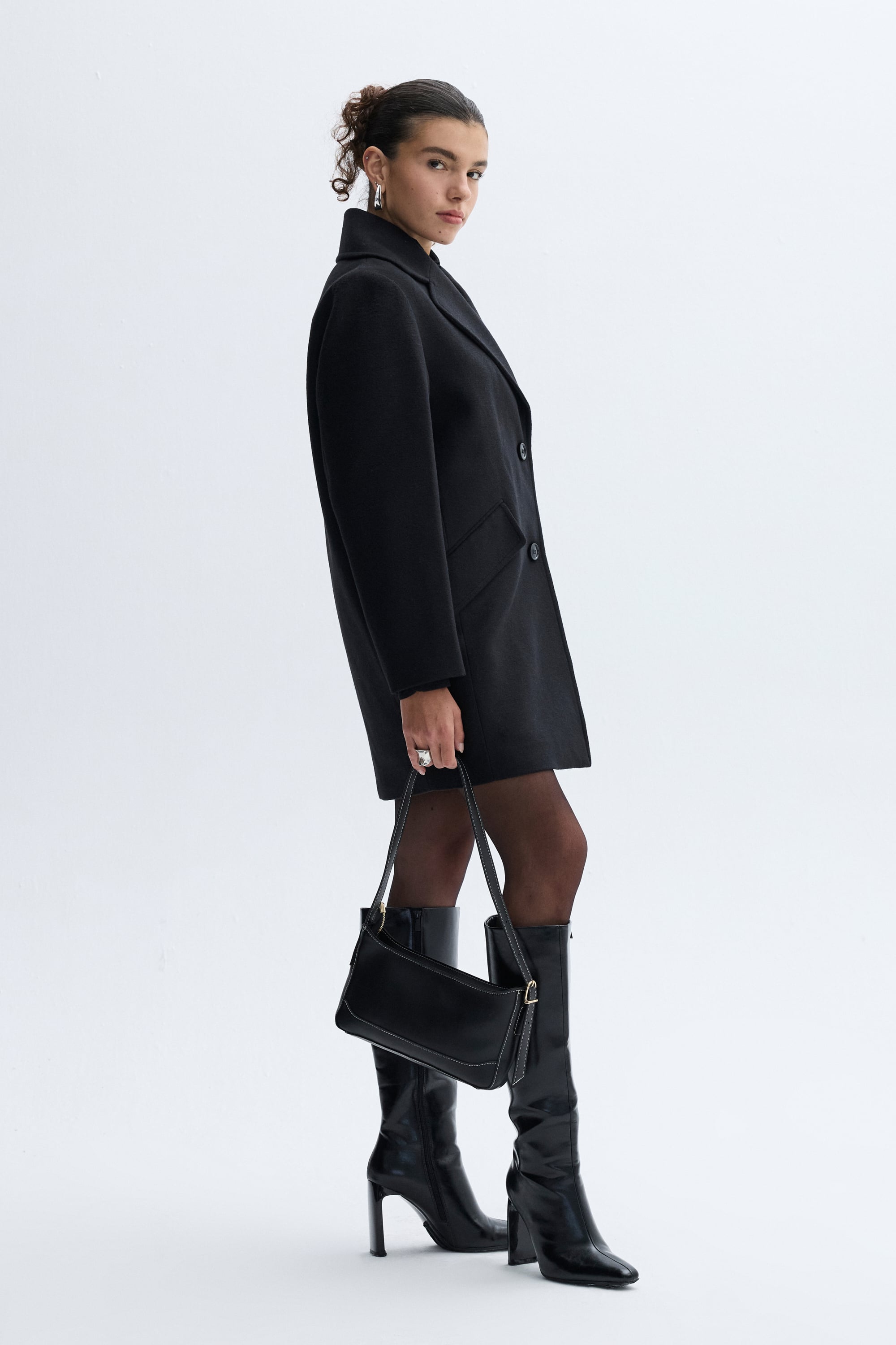 OVERSIZE KISA KAŞE KABAN