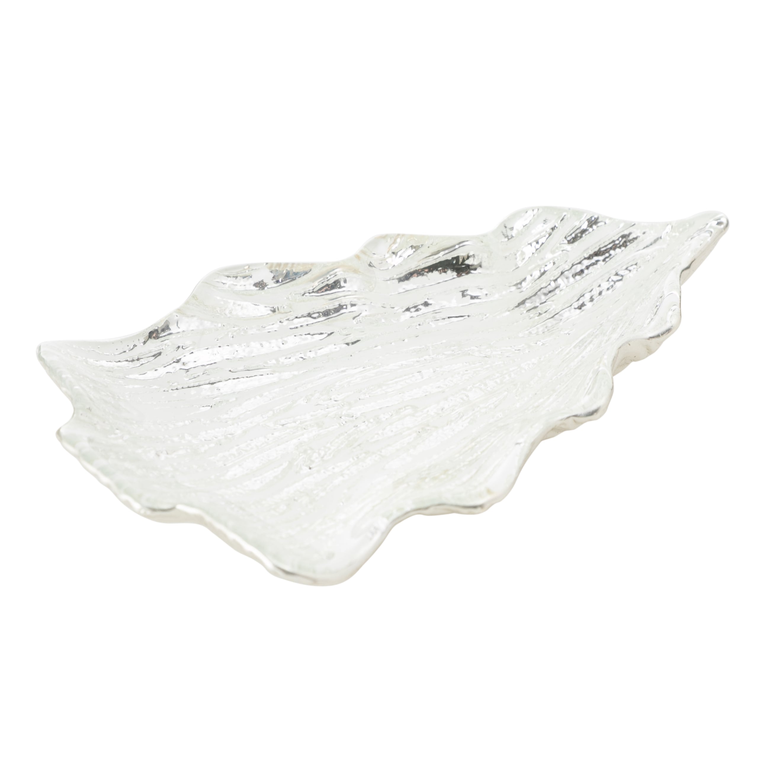 SILVER NEW YEAR DEKORATİF KASE  21 CM