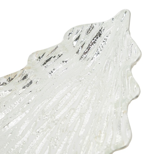  SILVER NEW YEAR DEKORATİF KASE  21 CM