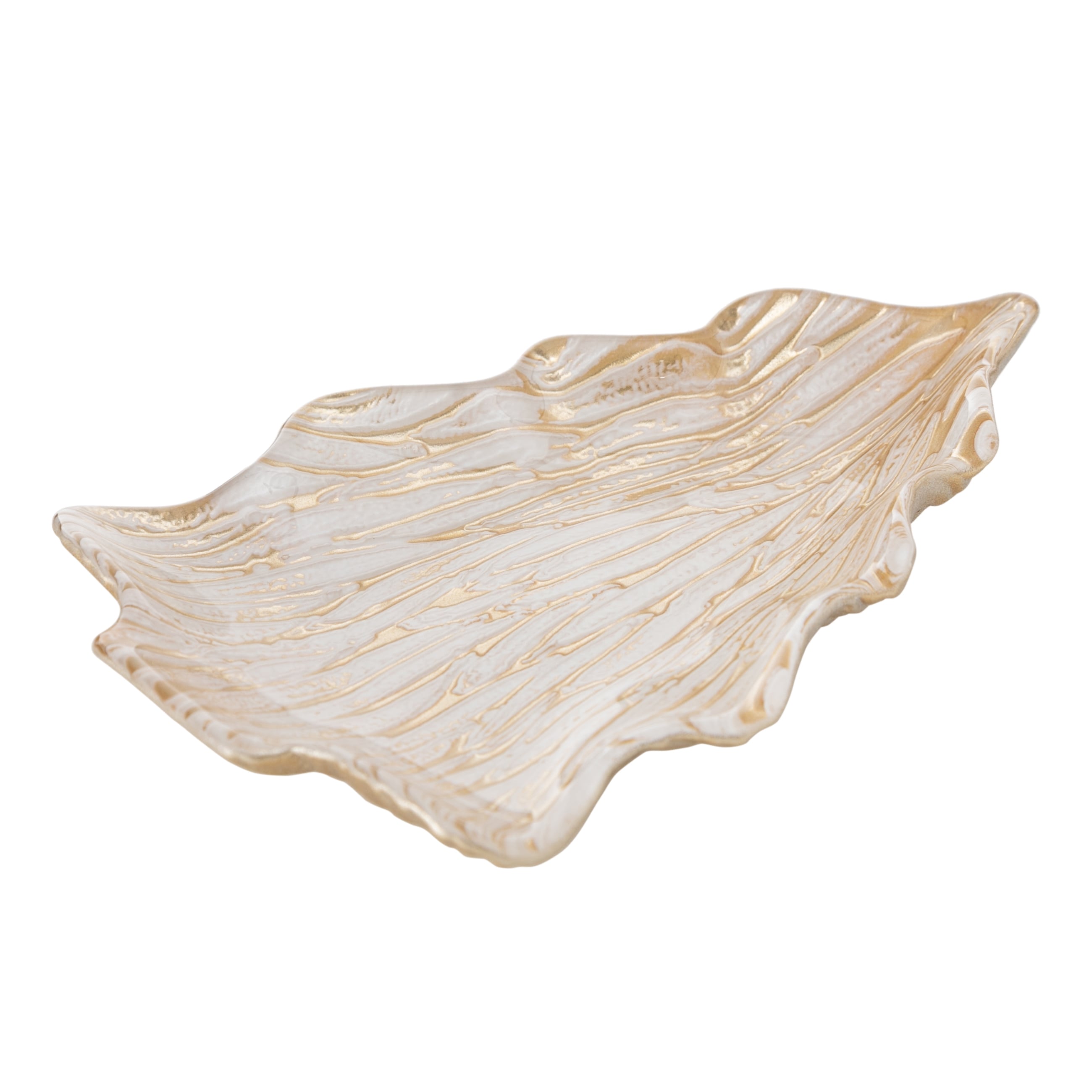 GOLD  NEW YEAR DEKORATİF KASE  21 CM