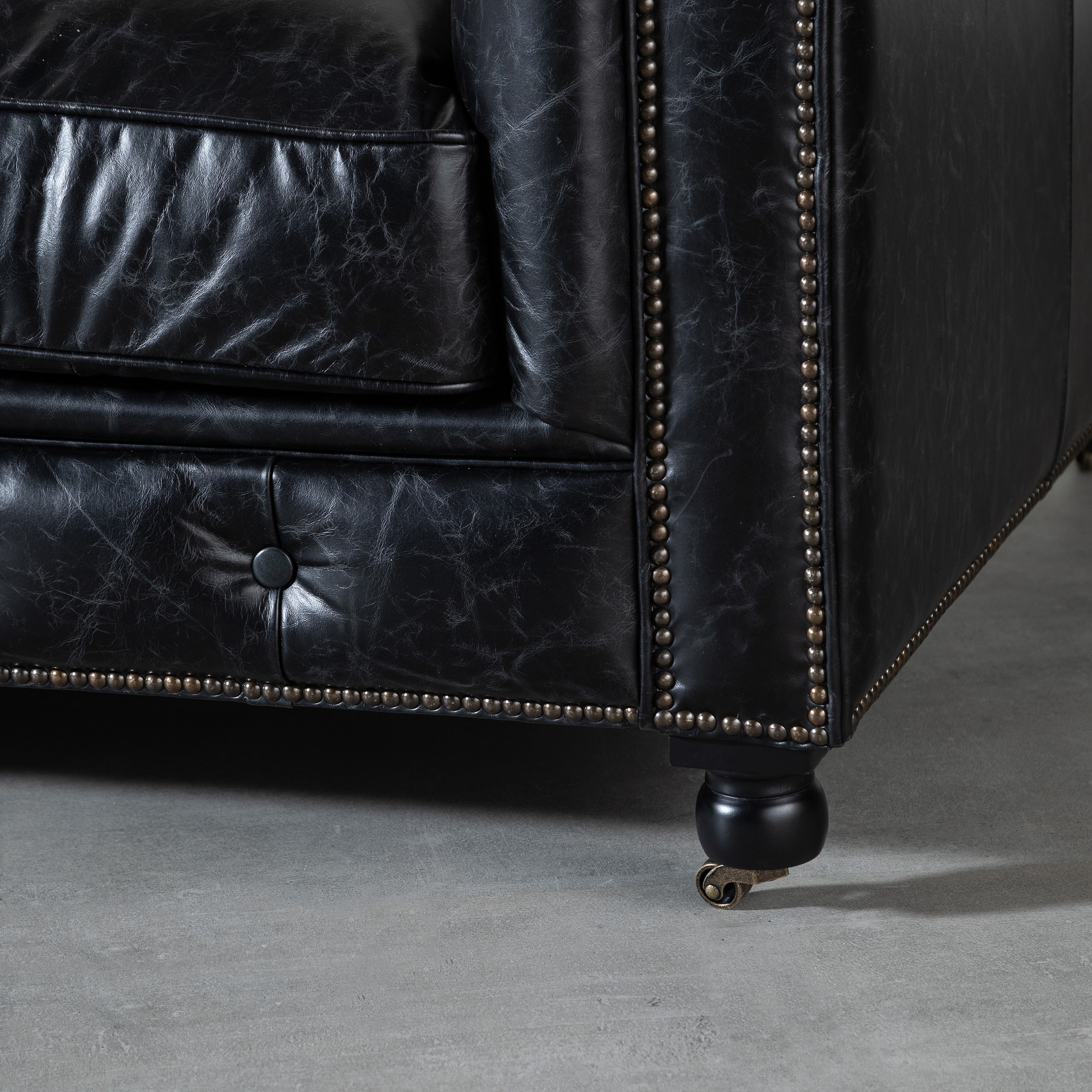 KENSINGTON ALTILI DERİ KOLTUK OLD GLOVE ESPRESSO