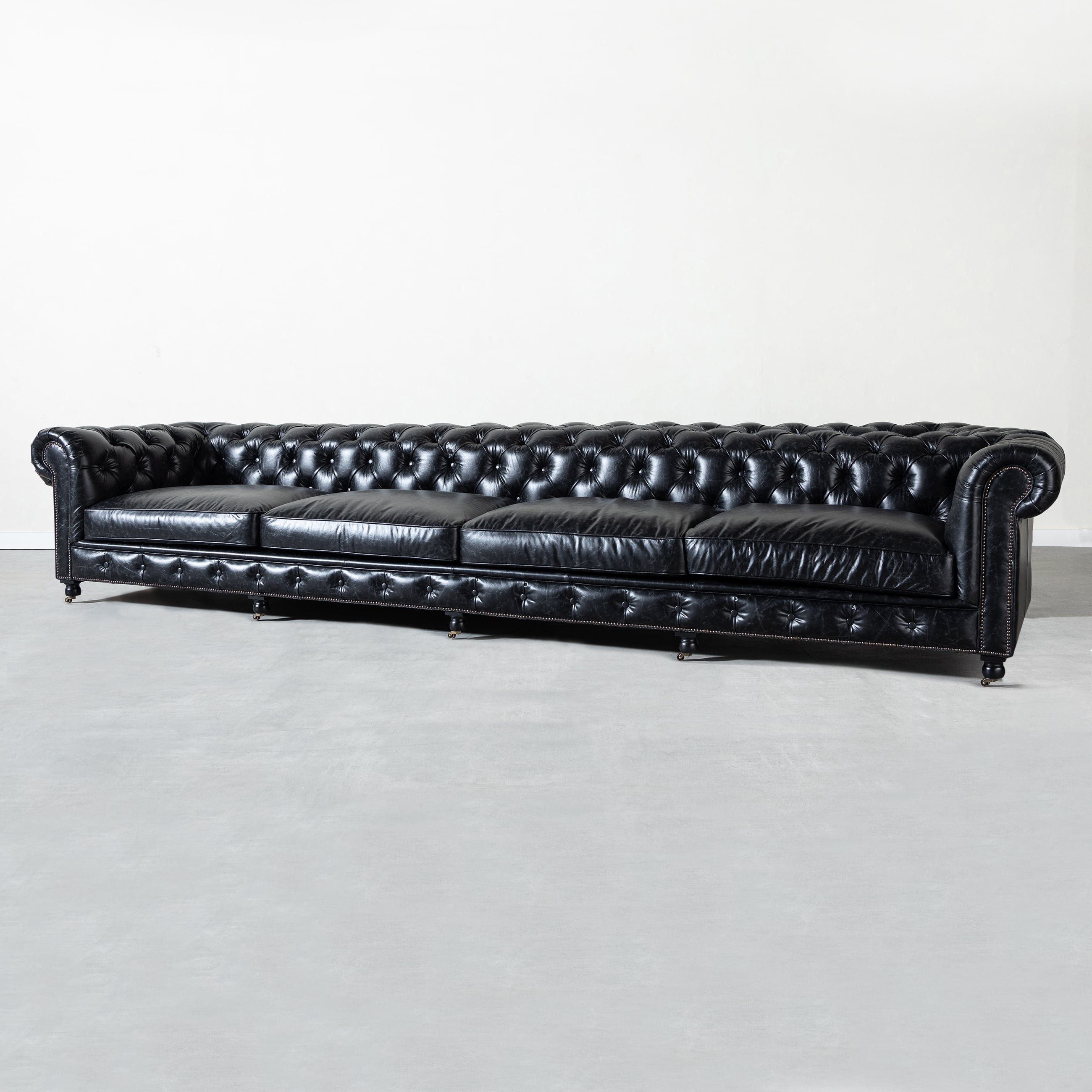 KENSINGTON ALTILI DERİ KOLTUK OLD GLOVE ESPRESSO