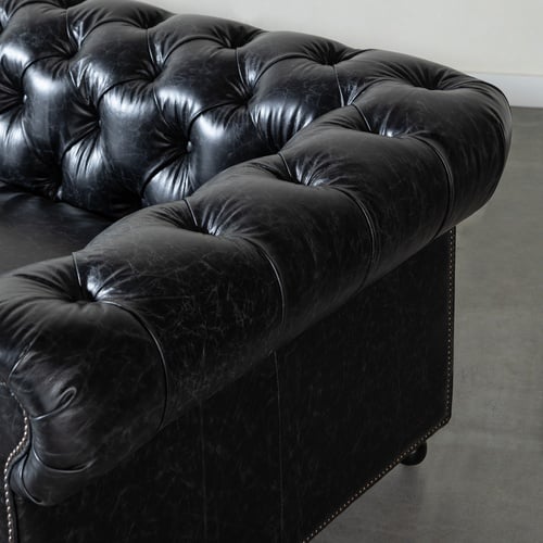 KENSINGTON ALTILI DERİ KOLTUK OLD GLOVE ESPRESSO