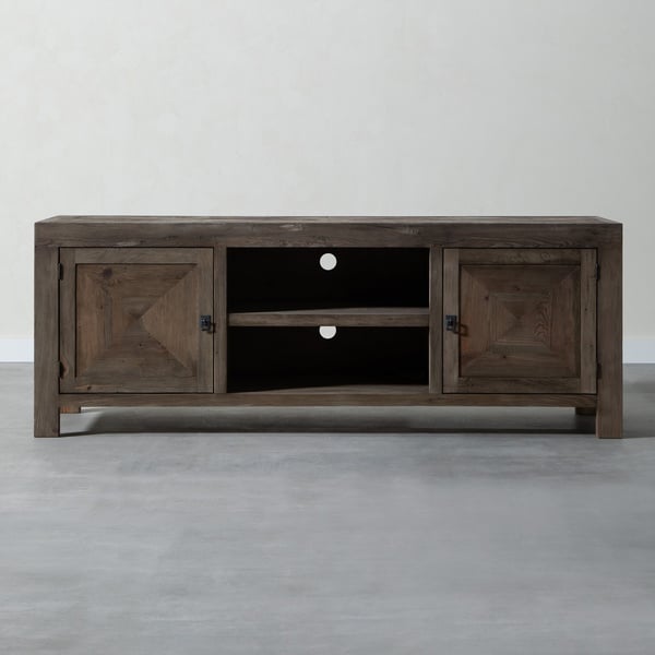 Mudo Concept Toscane Masif Ahşap Tv Konsolu Renksiz