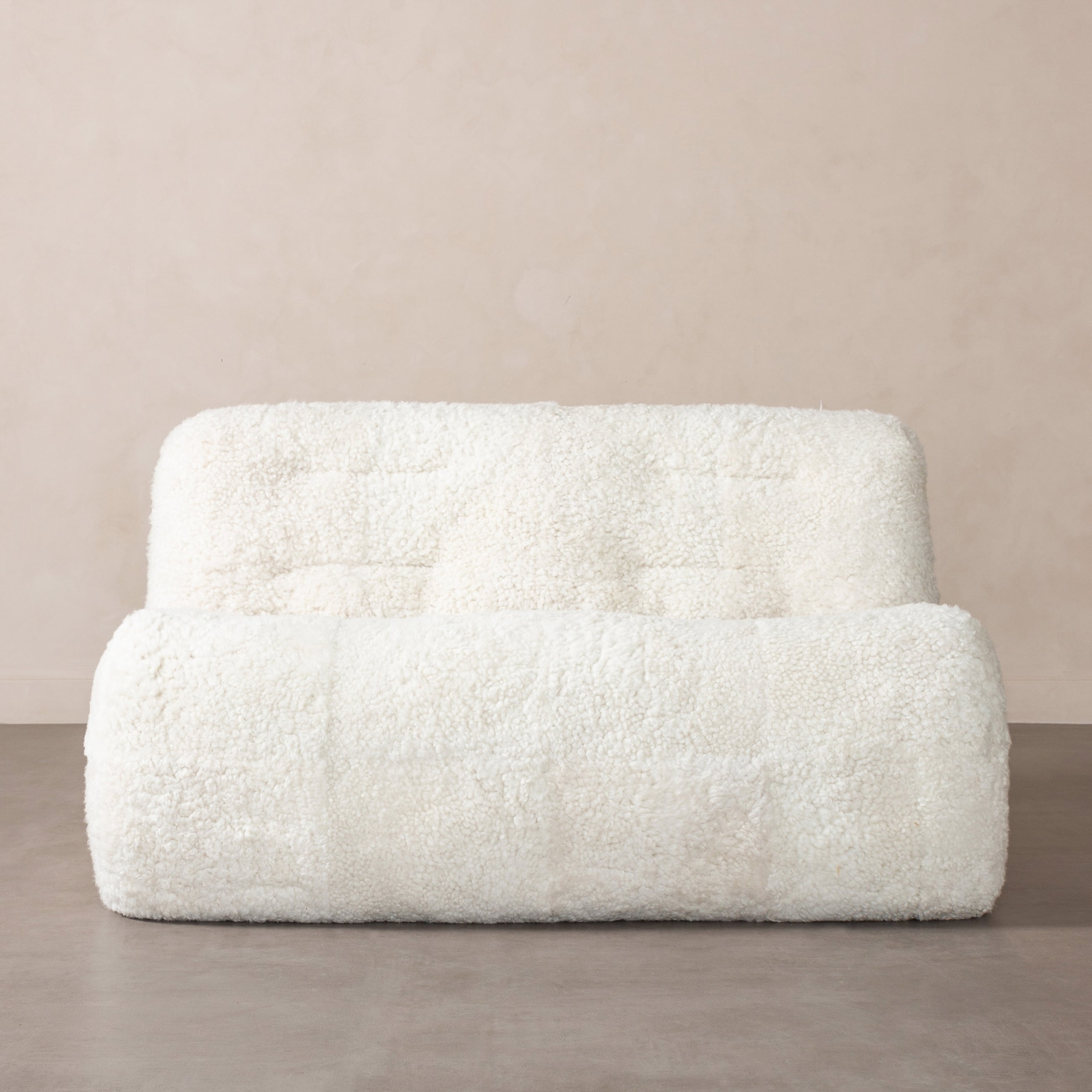 NOBU İKİLİ KÜRKLÜ BERJER BEYAZ