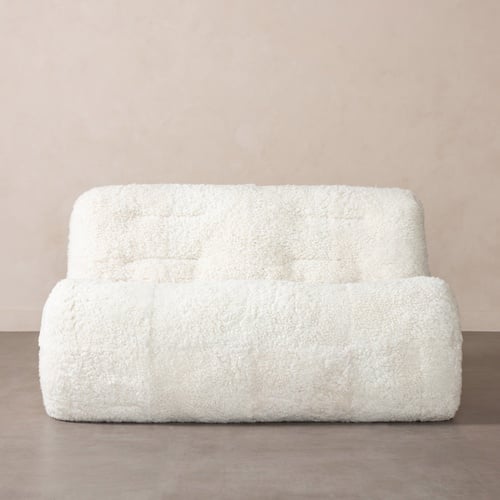  NOBU İKİLİ KÜRKLÜ BERJER BEYAZ