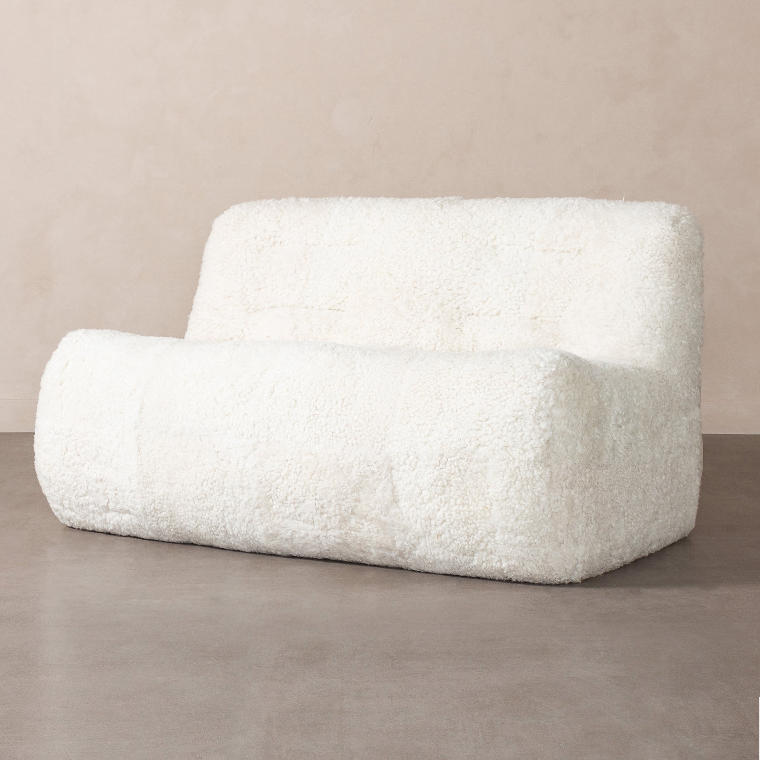 NOBU İKİLİ KÜRKLÜ BERJER BEYAZ