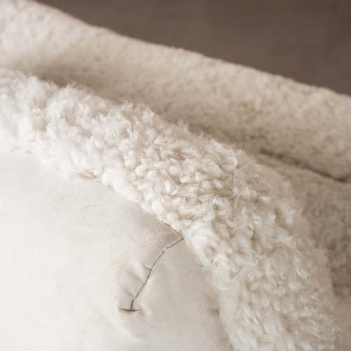  NOBU İKİLİ KÜRKLÜ BERJER BEYAZ