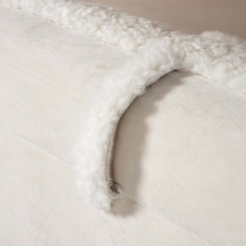  NOBU İKİLİ KÜRKLÜ BERJER BEYAZ