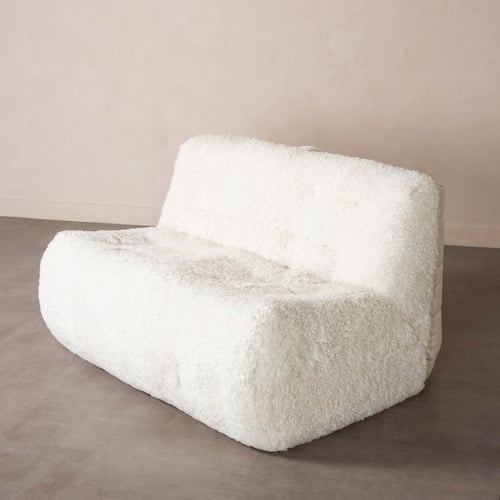  NOBU İKİLİ KÜRKLÜ BERJER BEYAZ