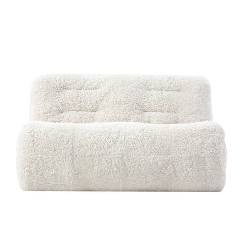  NOBU İKİLİ KÜRKLÜ BERJER BEYAZ