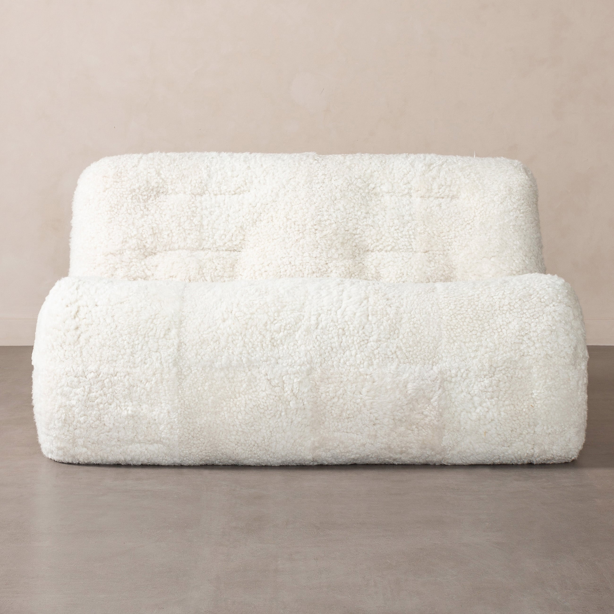 NOBU İKİLİ KÜRKLÜ BERJER BEYAZ