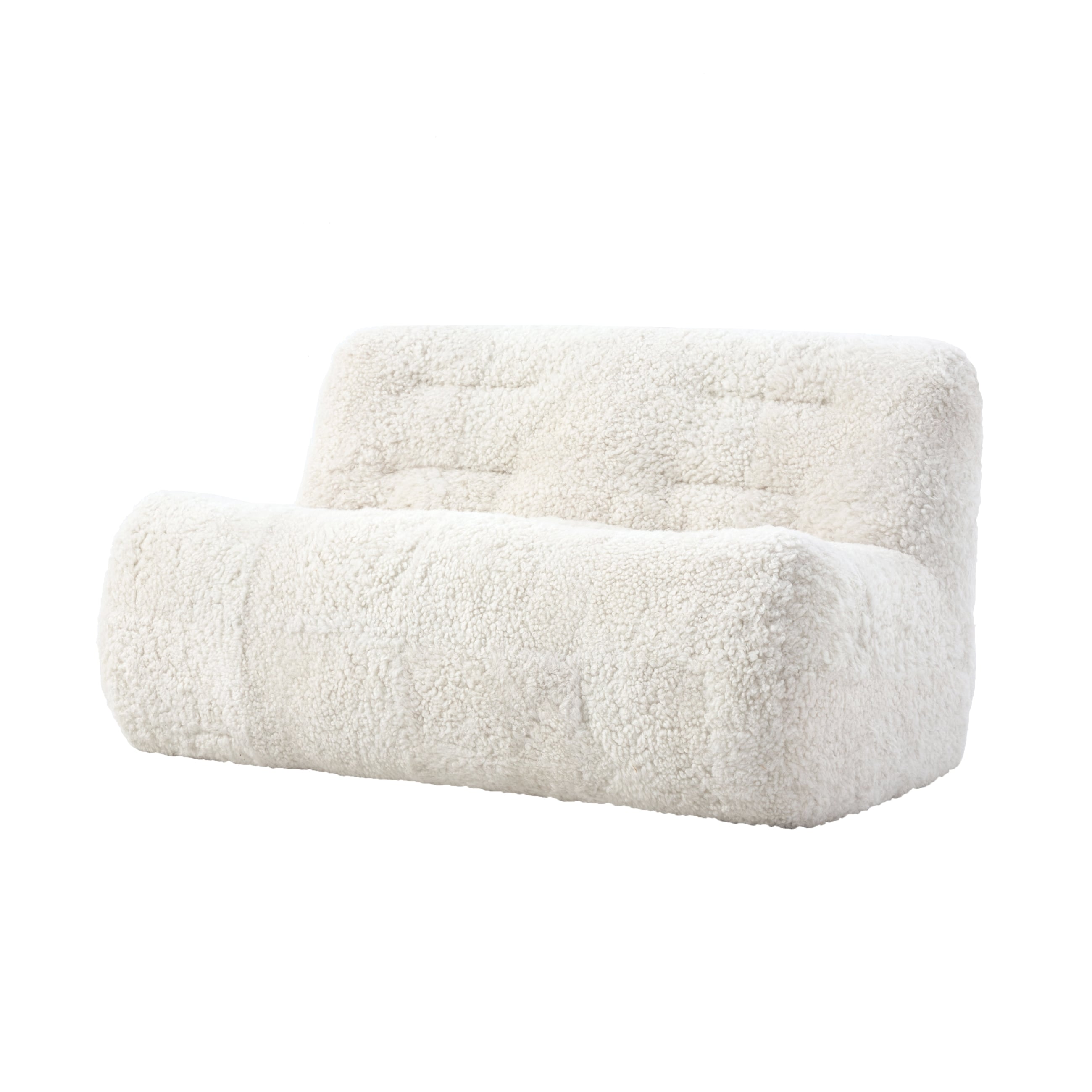 NOBU İKİLİ KÜRKLÜ BERJER BEYAZ